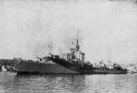 WW2 Battle of Atlantifc and Hunt for Bismarck --photo ORP Piorun - Polish Navy