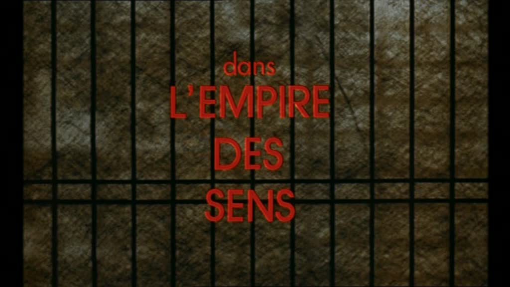 Jean Dorel regarde des films L'Empire des sens (Nagisa Oshima, 1976)