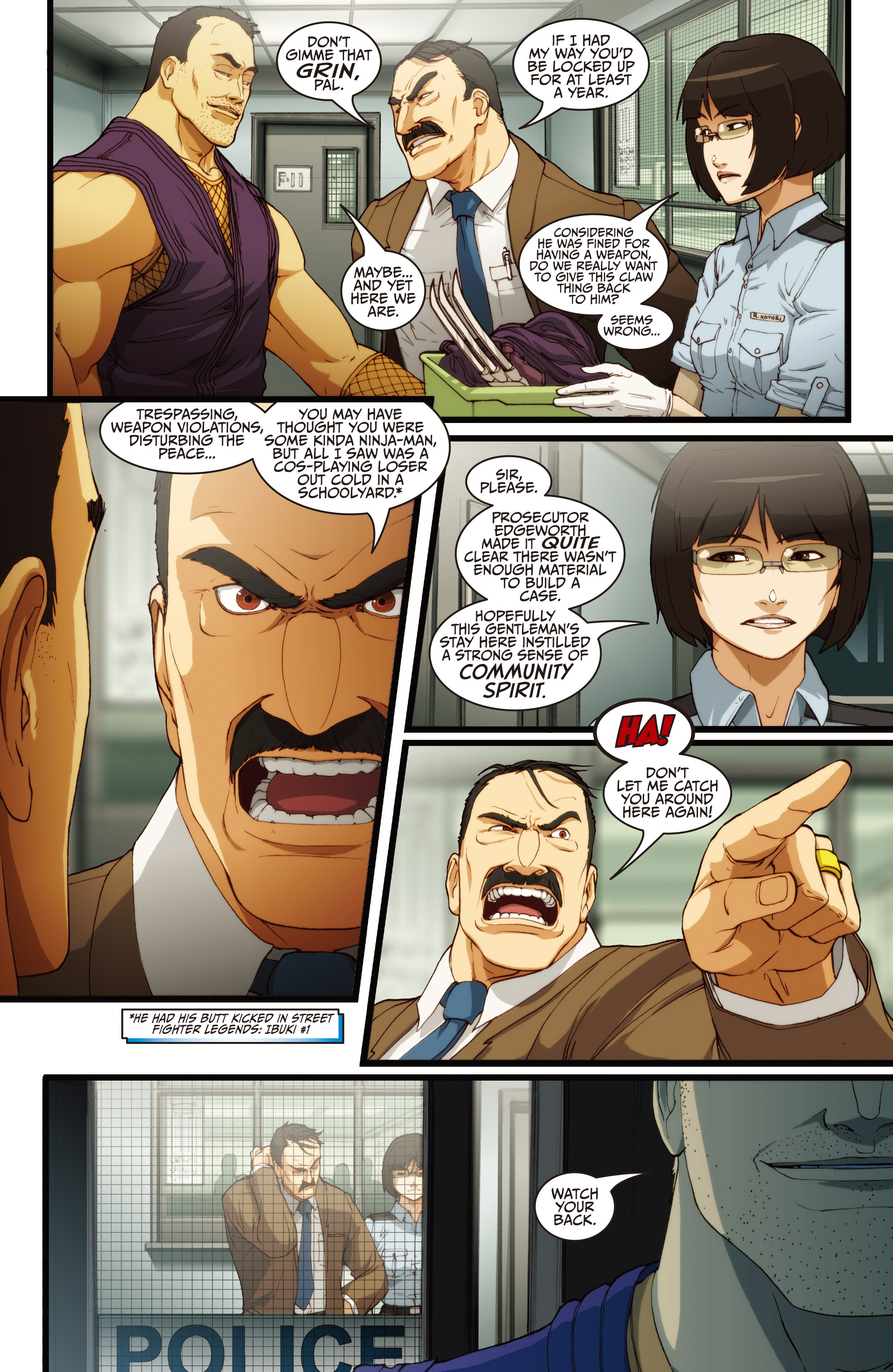 Read online Street Fighter Legends: Ibuki comic -  Issue #3 - 11