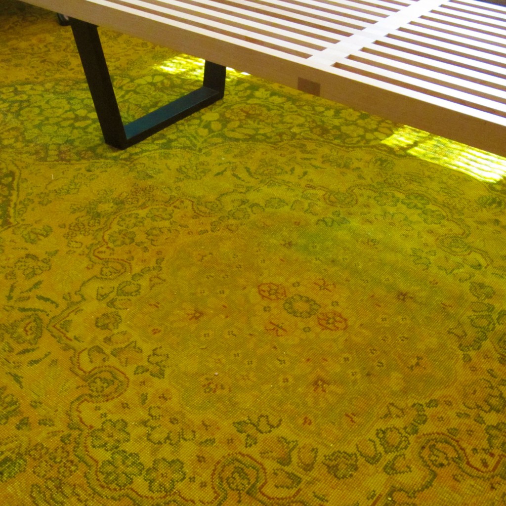 diy overdyed rug 20 Modern DIY Projects to Dye For | How to Dye Anything!