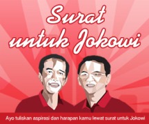 Surat untuk Jokowi