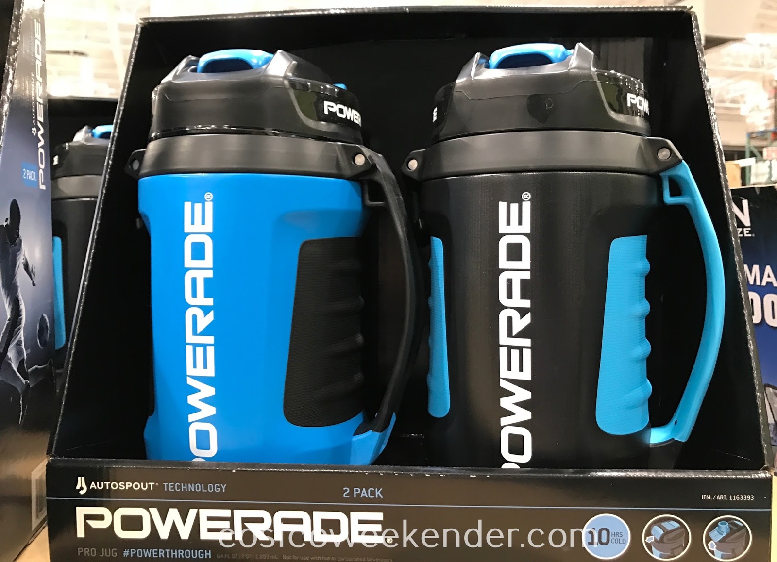 Powerade 64oz Pro Jug (2 pack) Costco Weekender