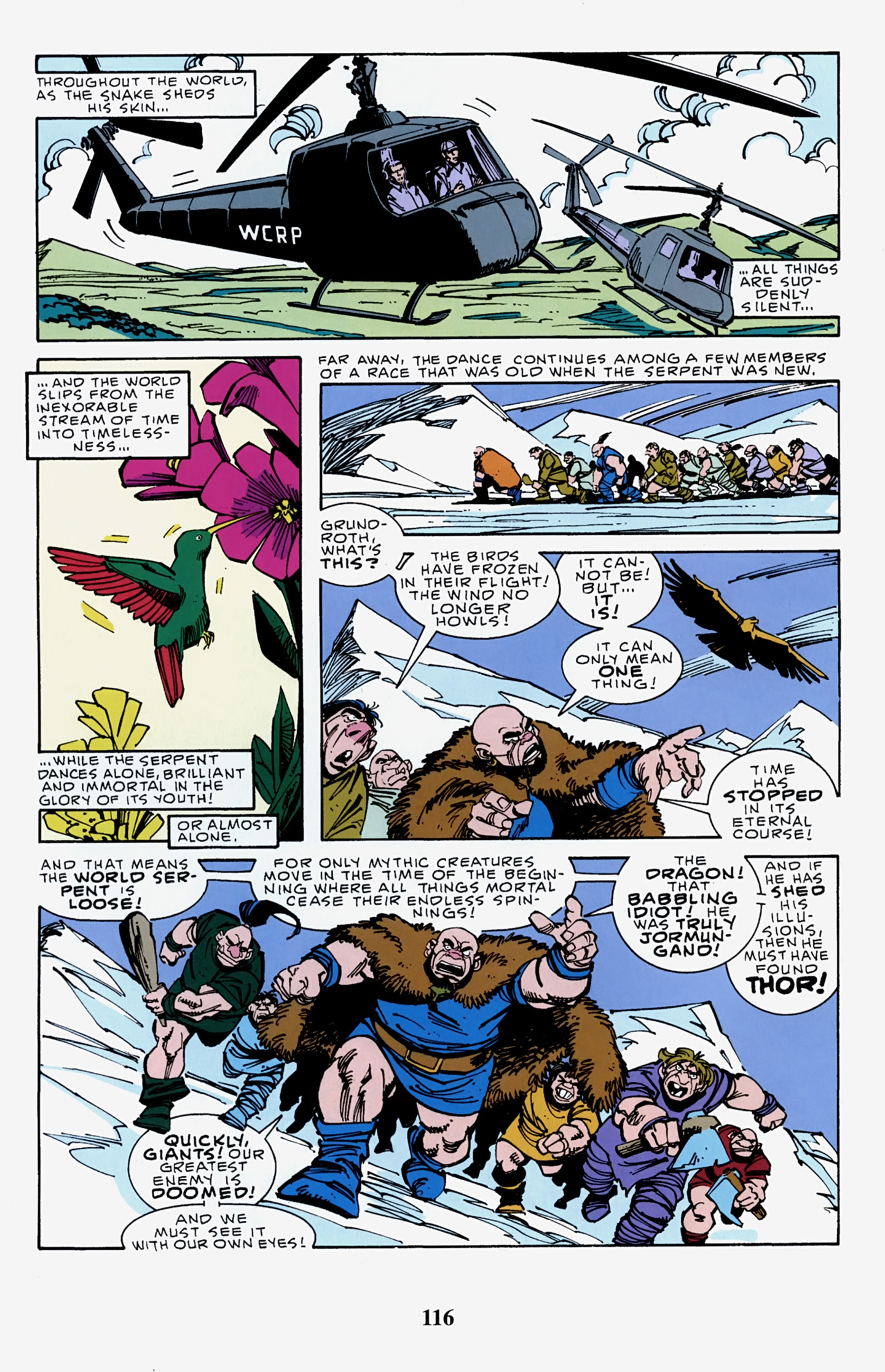 Read online Thor Visionaries: Walter Simonson comic -  Issue # TPB 5 - 118