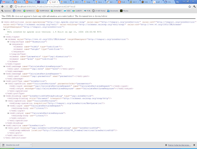 Java Frameworks & APIs: Web Services - Apache AXIS - Tutorial I