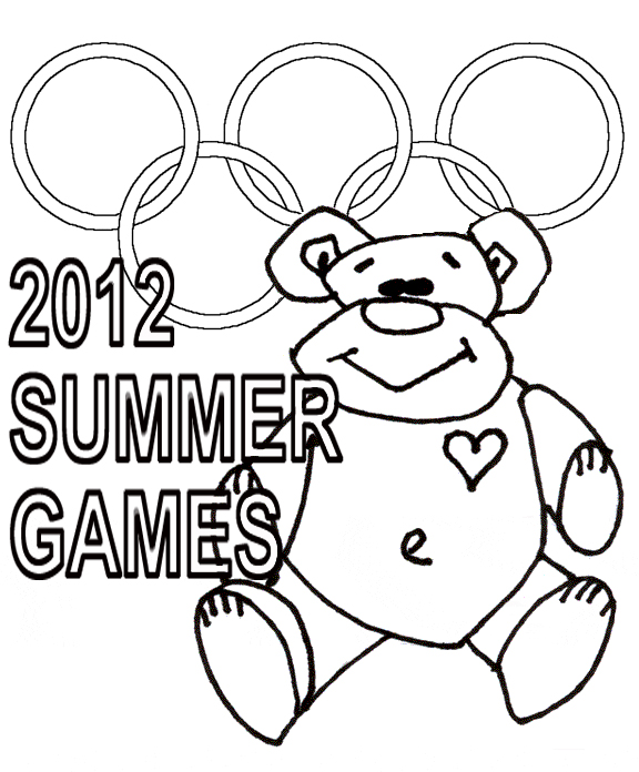 2012 summer games olympics coloring pages >> Disney Coloring Pages