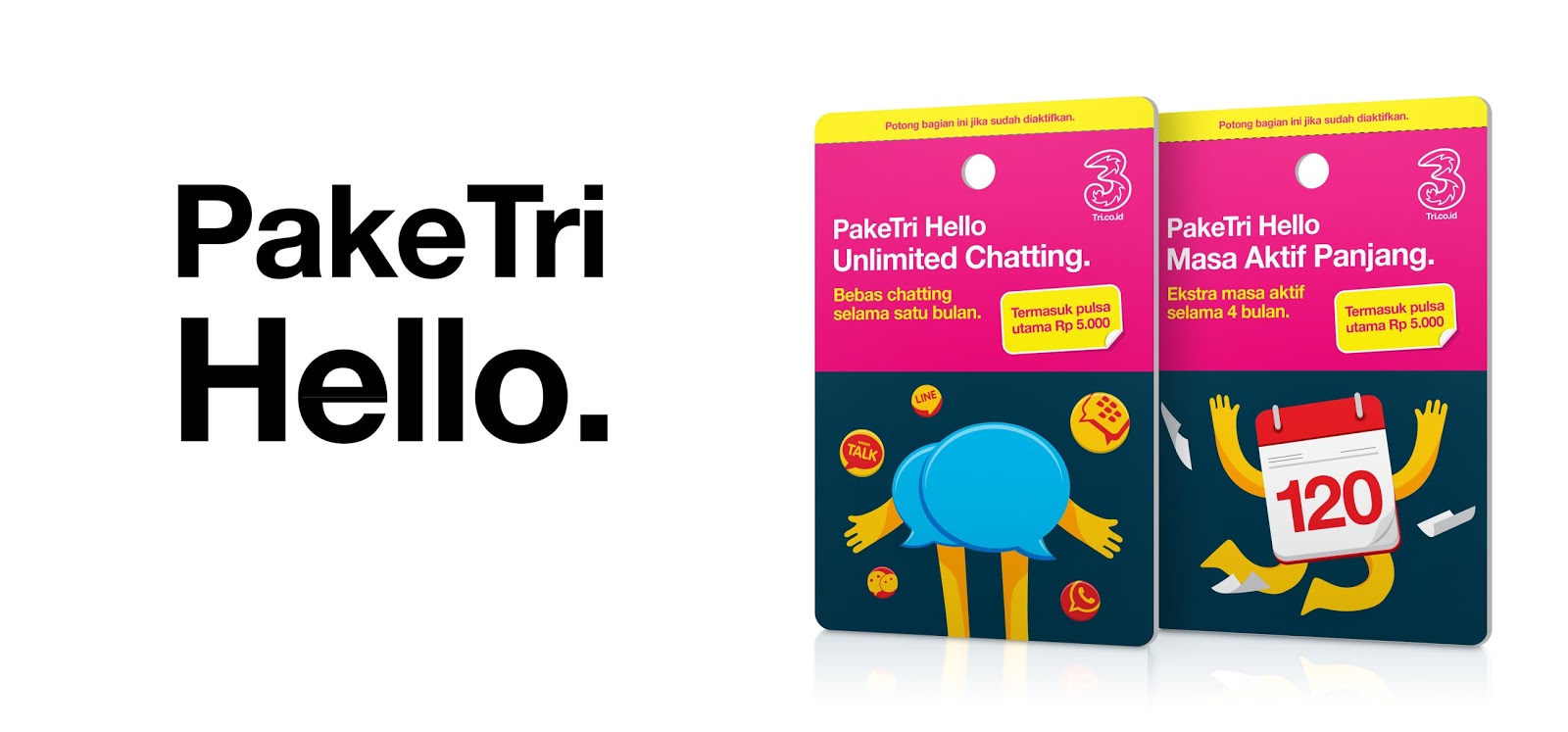 Paket Internet 3 Unlimited Puas Sebulan ~ Paket Internetan Murah