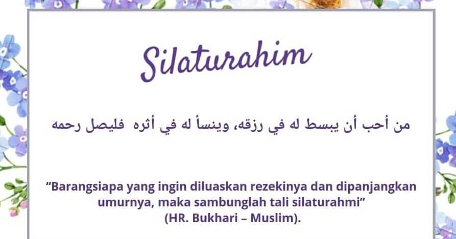 Silaturahim Dan Silaturahmi Apa Bedanya Siska Dwyta