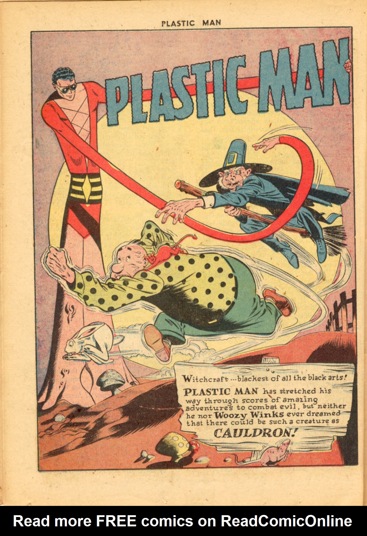 Read online Plastic Man (1943) comic -  Issue #9 - 36