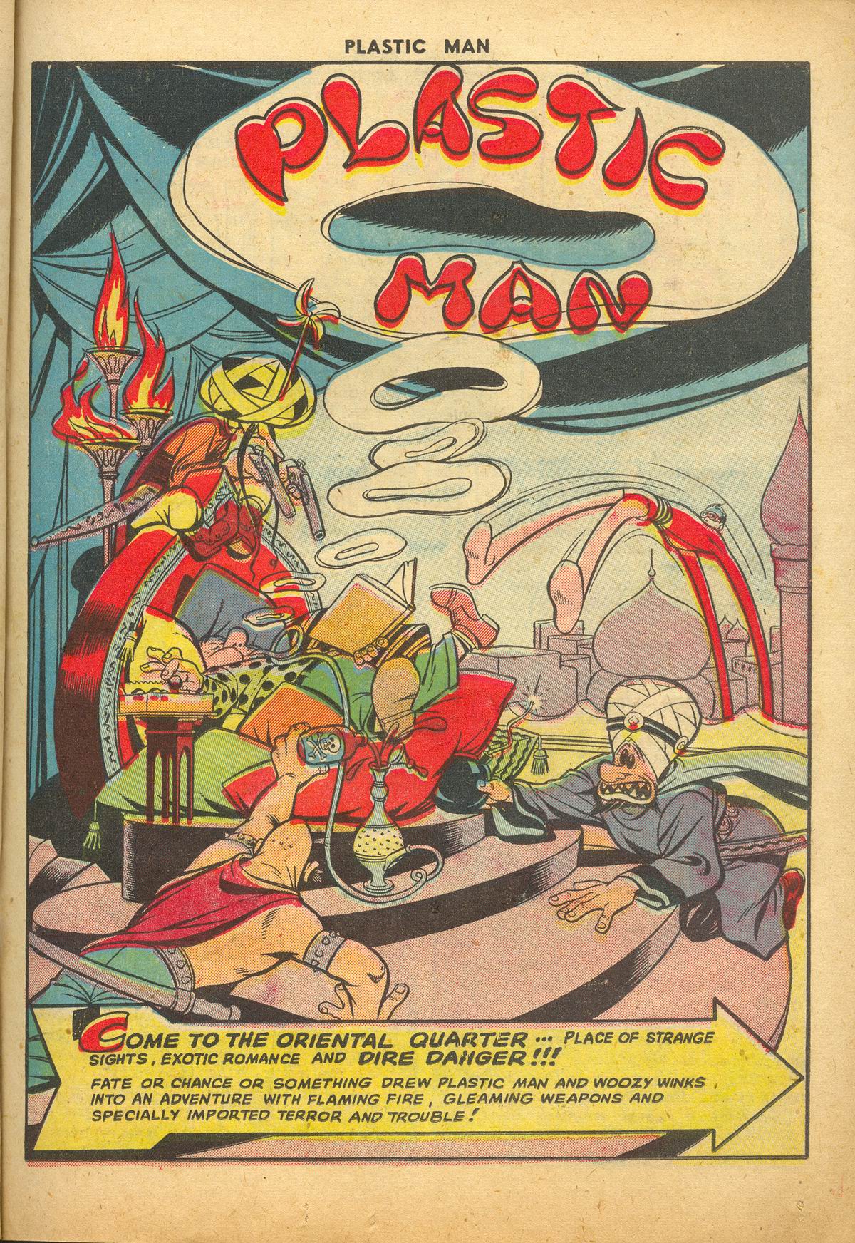 Read online Plastic Man (1943) comic -  Issue #20 - 23