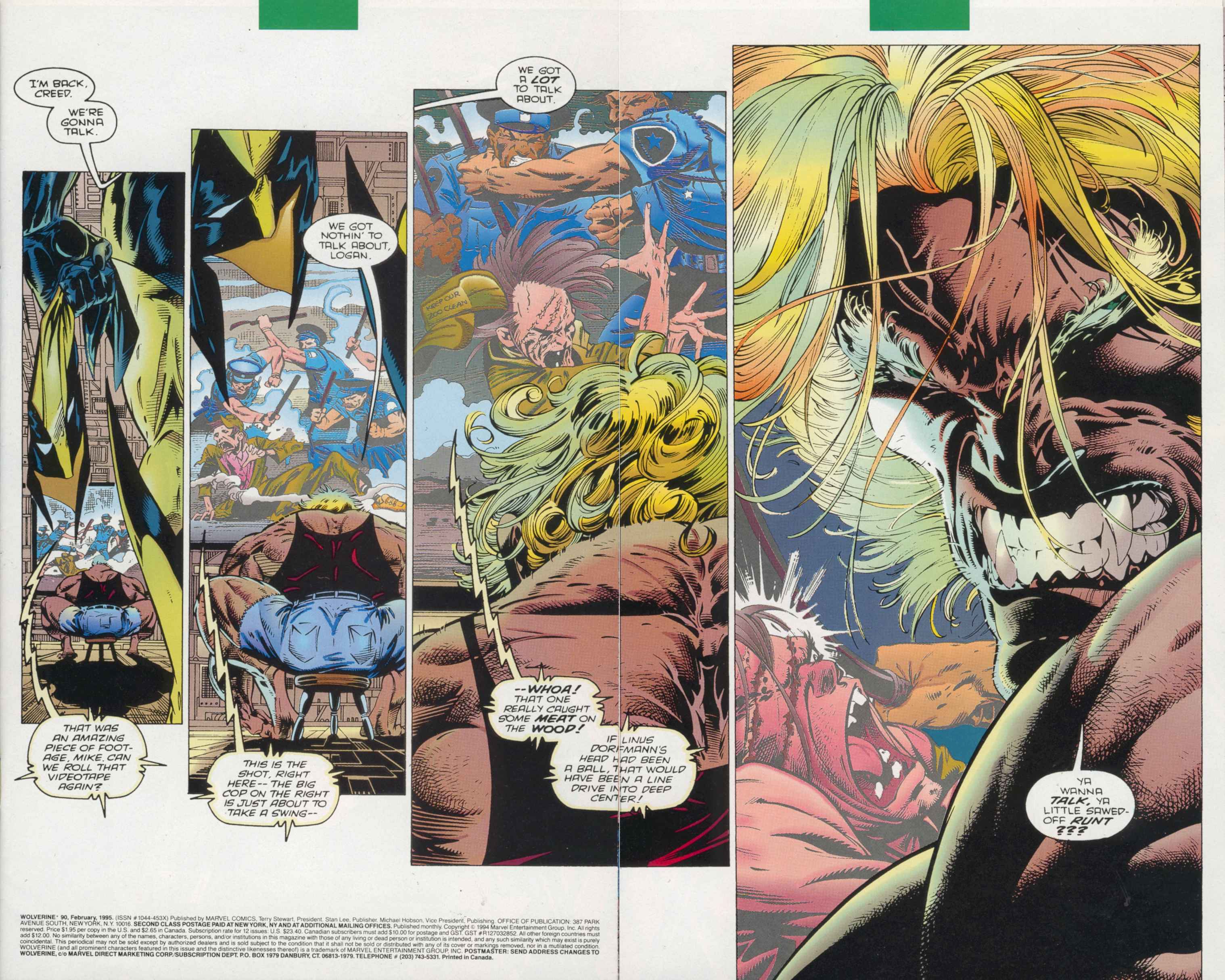 Wolverine (1988) Issue #90 #91 - English 3