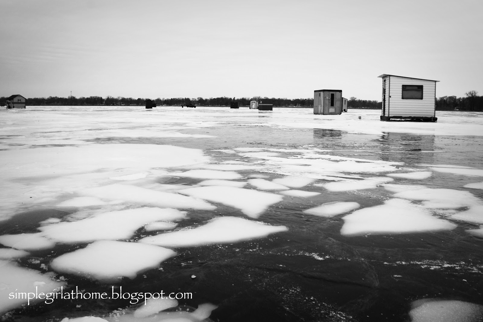 What Ice Fishing Looks Like