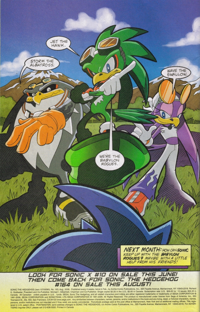 Read online Sonic The Hedgehog comic -  Issue #163 - 32