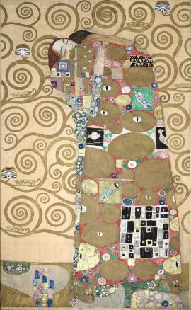 Zeichnungen zum Fries im Palais Stoclet von Gustav Klimt