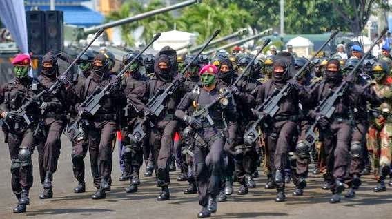 pasukan kopassus indonesia