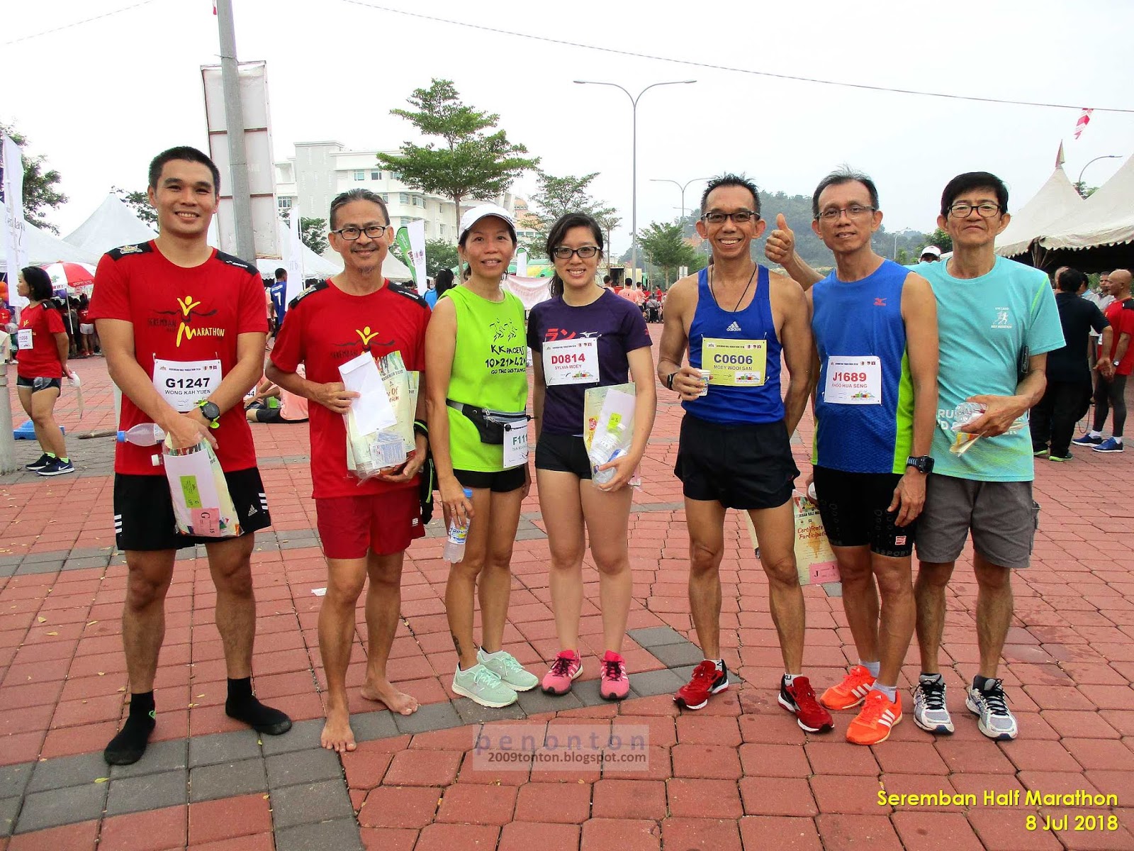 Penonton Seremban Half Marathon 2018 Top 10 Results