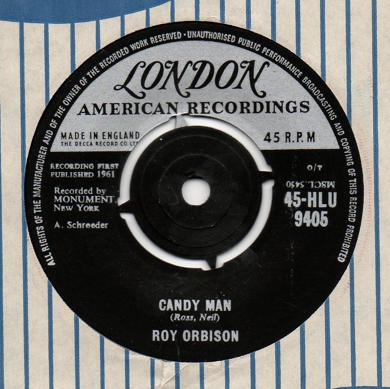 VINYL RECORDS ROY ORBISON CANDY MAN
