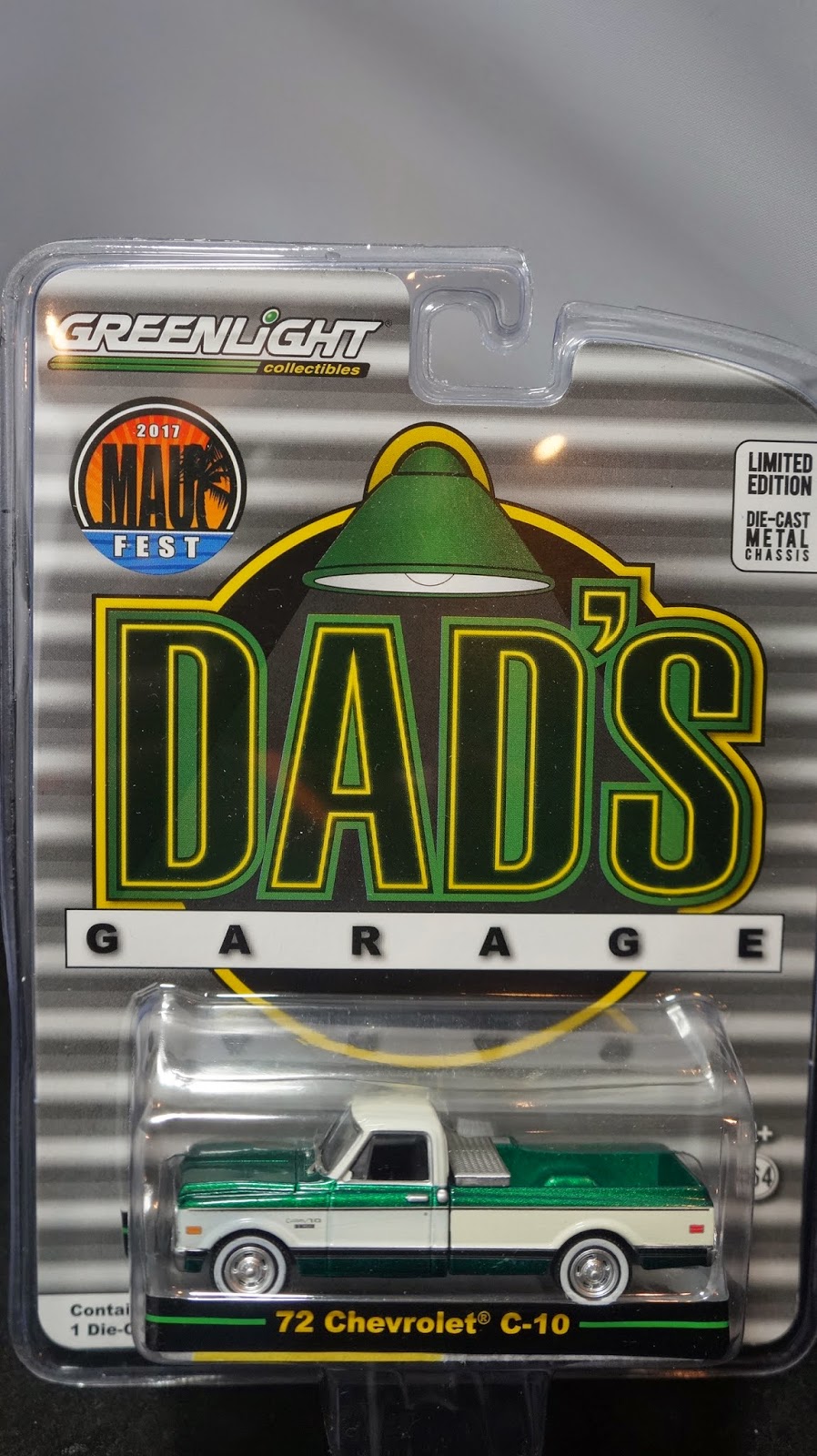 Greenlight Green Machine Bundle C10 1972 72 164 Scale Diecast Green