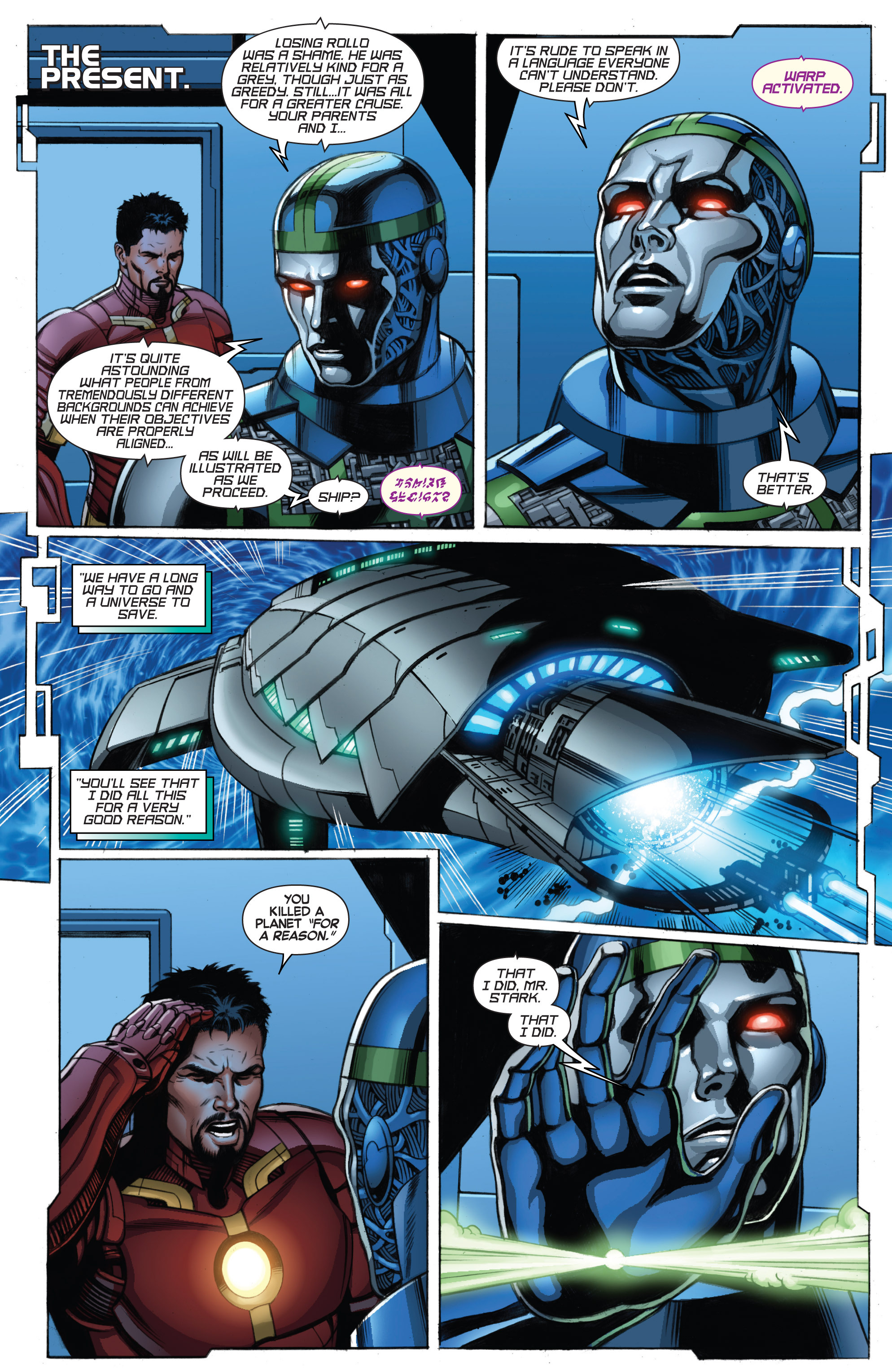 Read online Iron Man (2013) comic -  Issue #10 - 22