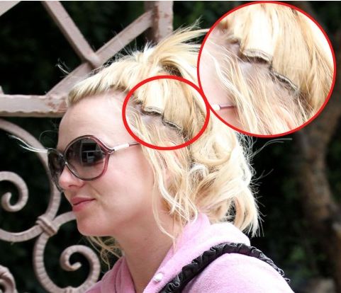 britney spears hair