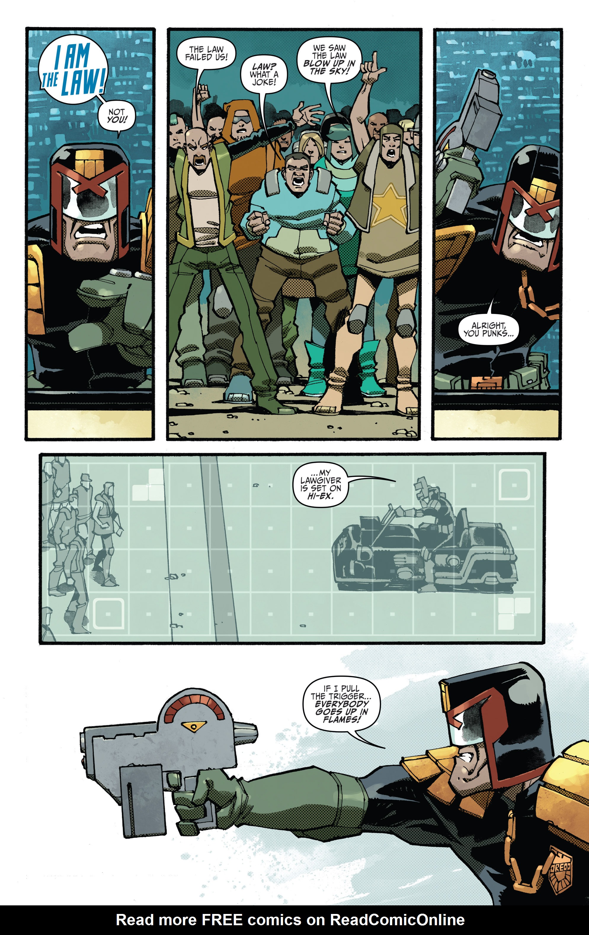 Read online Judge Dredd (2012) comic -  Issue #30 - 6