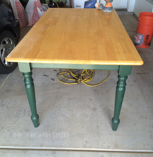 Diy Rustic Farmhouse Desks From A Kitchen Table Thirty Eighth Street