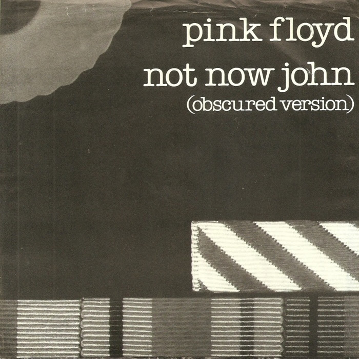 Pink Floyd Ilustrado 1983 Not Now John (obscured version) Single