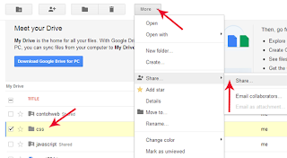 create folder on google drive