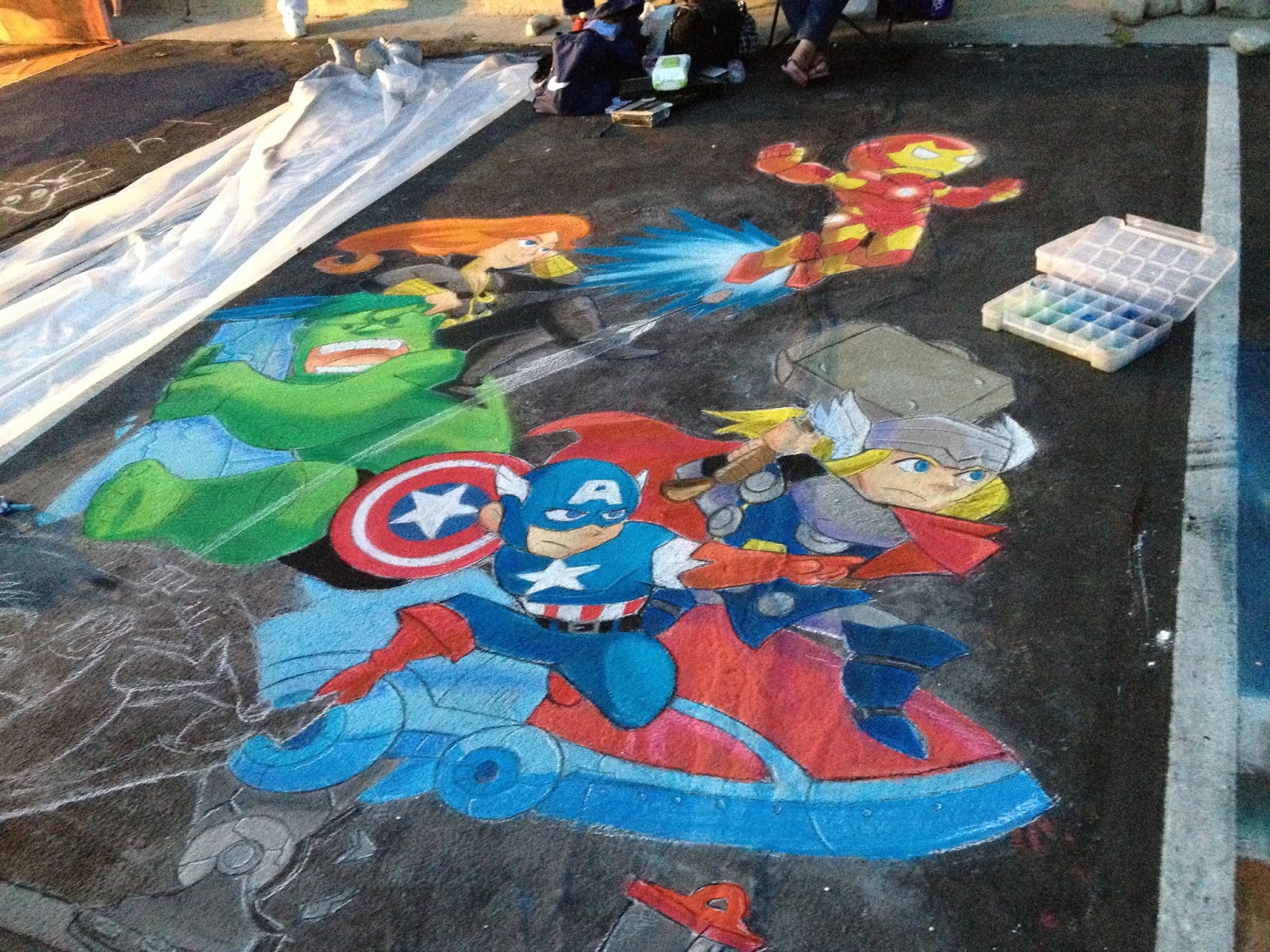 Yellow Van Travels A Family Travel Blog Chalk The Block at the Riverwoods