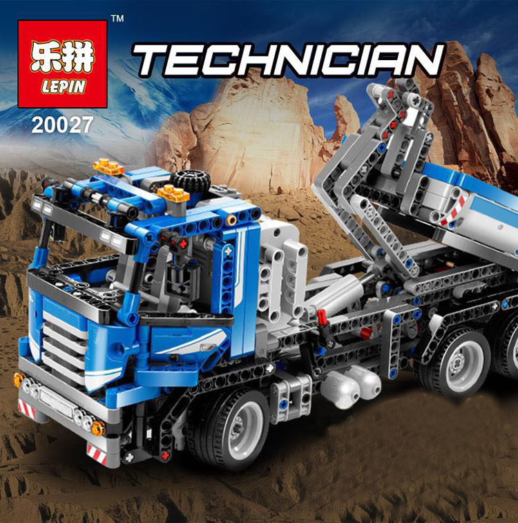 Lepin 20027: Technic Container Truck Preview