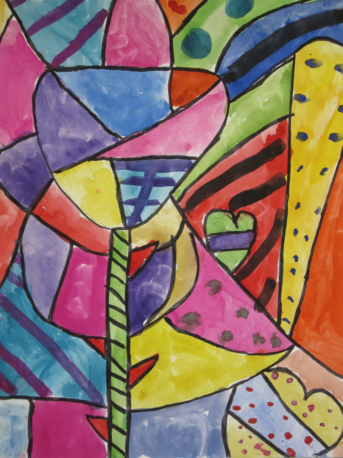 El Sol Art: Romero Britto Inspired Paintings