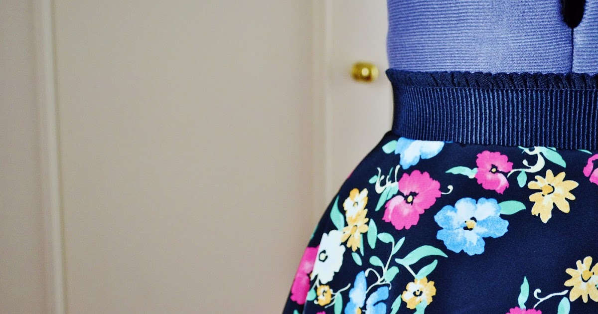 Cose conmigo: falda de | Mi primera máquina de coser