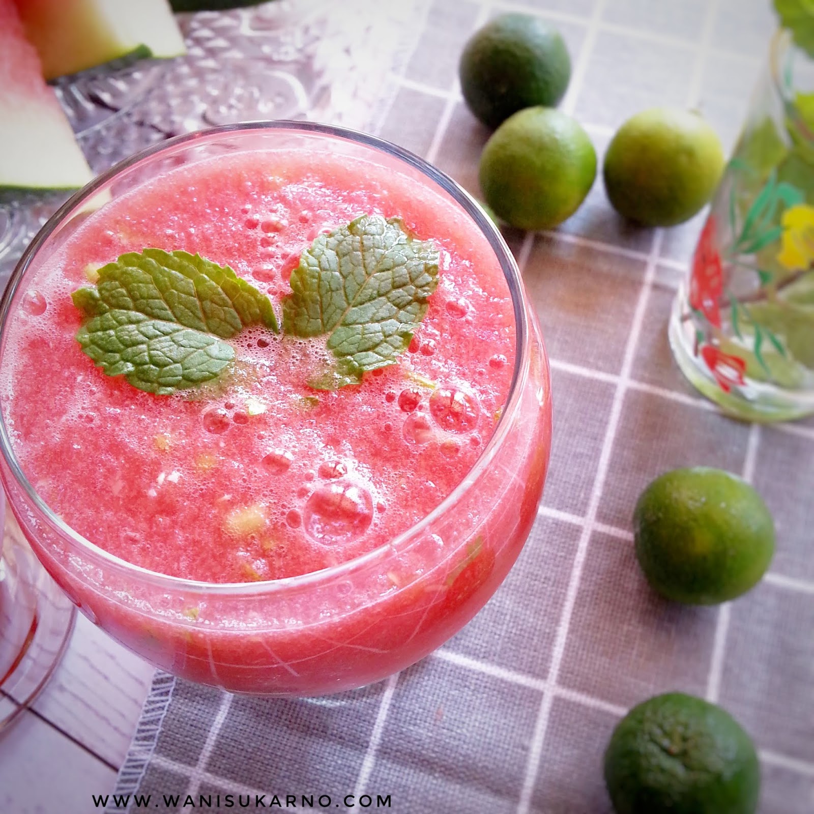 Jus Tembikai Yang Mudah Sedap Dan Menyegarkan Ada Rahsianya