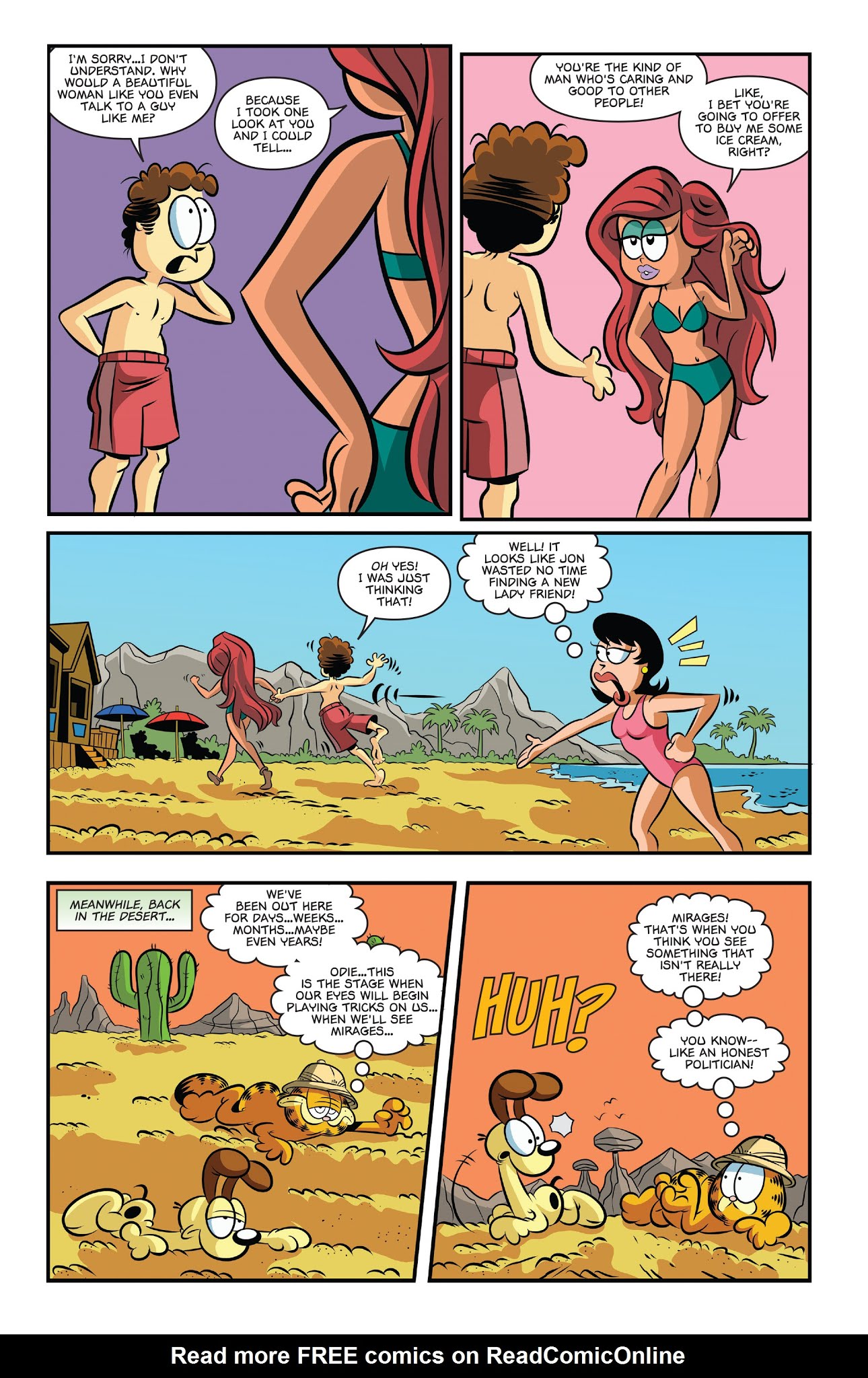 Read online Garfield 2018 Vacation Time Blues comic -  Issue # Full - 13