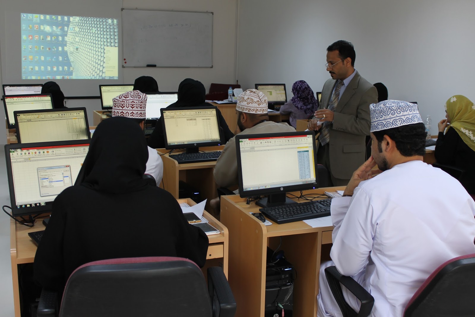 Oman National Training Institute Microsoft Excel Program Oman