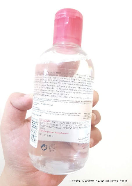 Review Bioderma Micellar Water Sensibio H2O