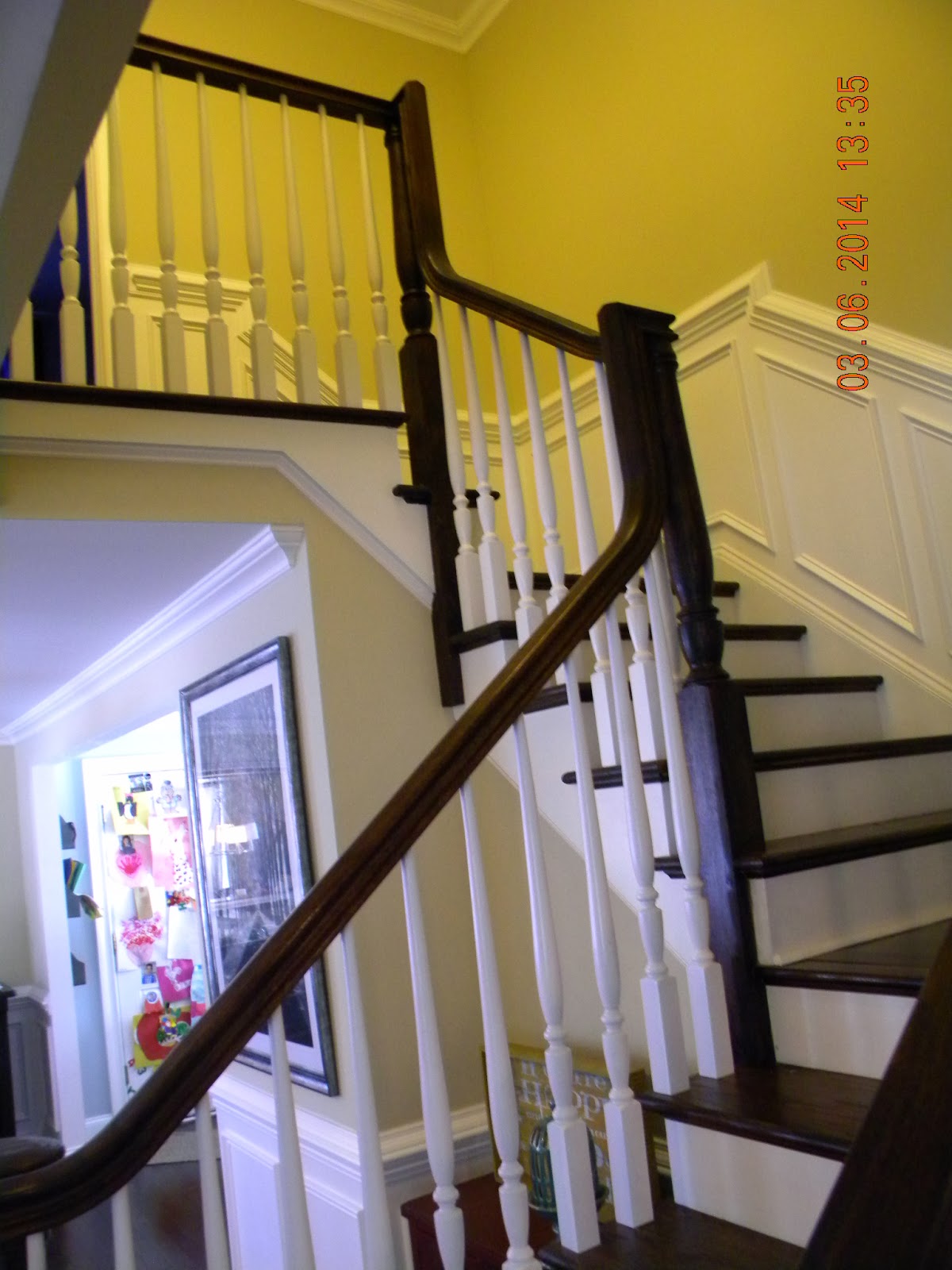Wood Stairs and Rails and Iron Balusters Install Repair Replace Stair