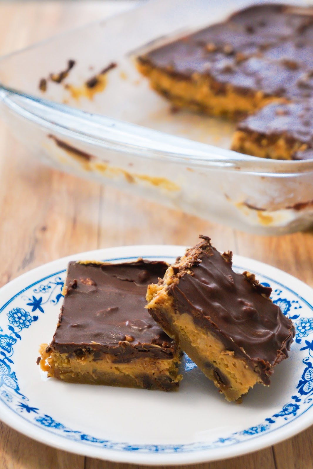 Easy Peanut Butter Bars FOODIE