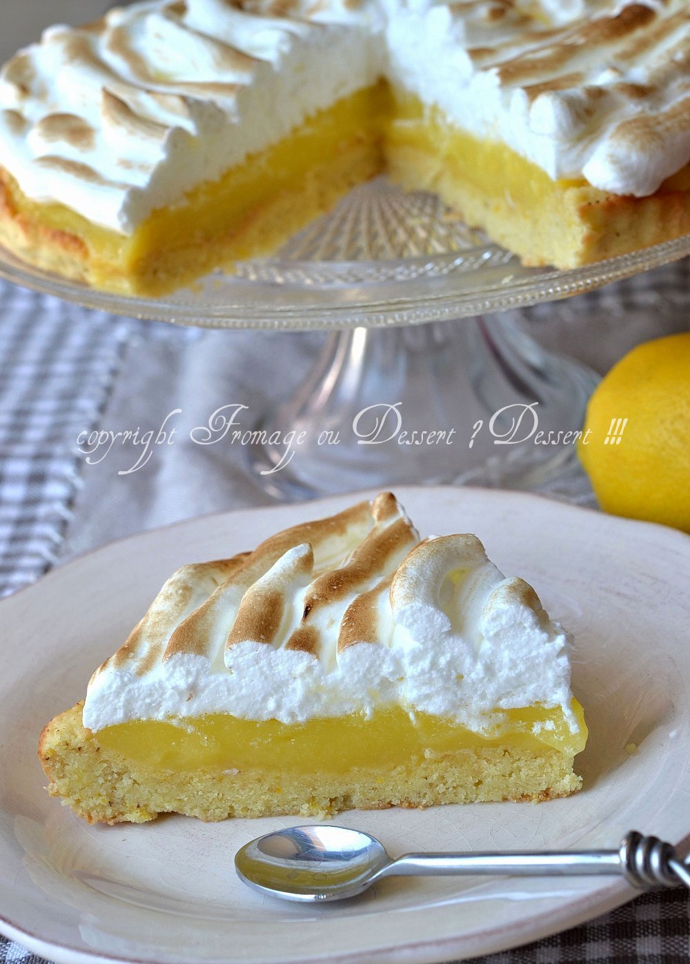 Tarte au citron meringuée La recette avec photos MeilleurduChef