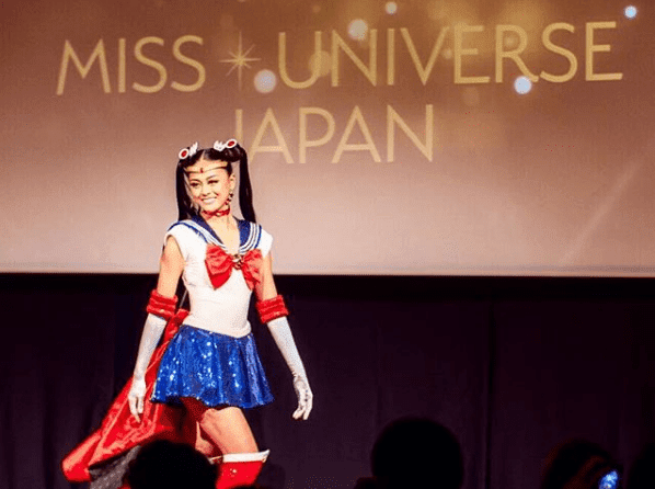Miss Japón sorprende con traje de Sailor Moon en Miss Universo