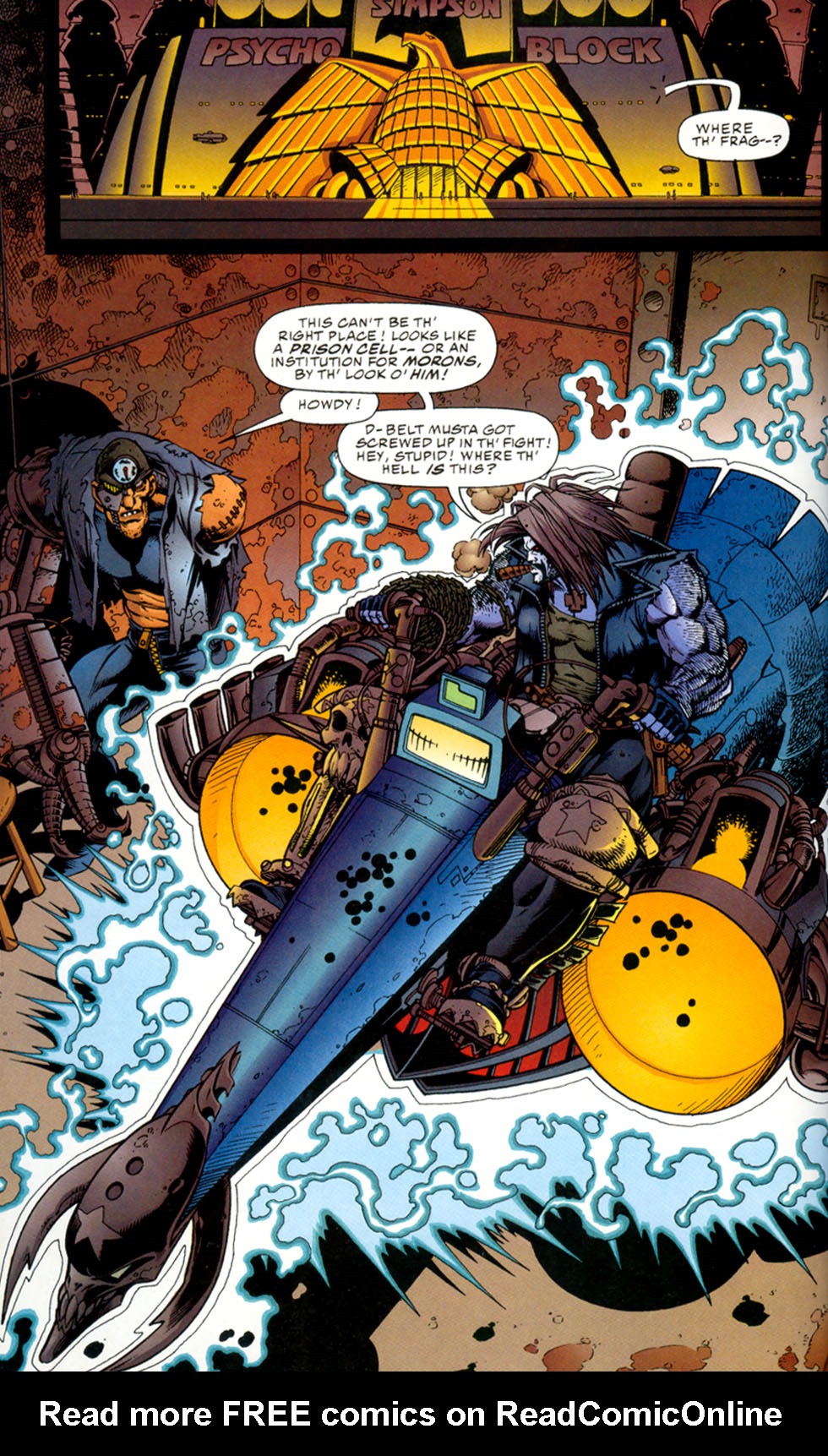 Read online Lobo/Judge Dredd: Psycho Bikers vs. the Mutants From Hell comic -  Issue # Full - 22