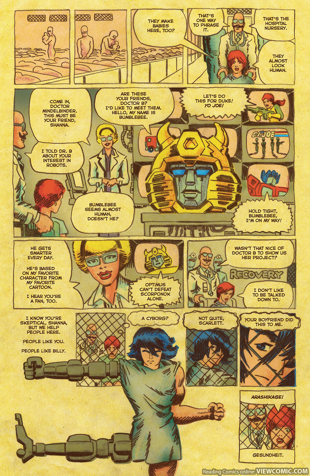 Transformers vs. G.I. Joe chapter 7 page 3