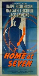 Movie Poster for Home at Seven, 1952