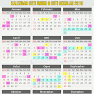 Kalendar Cuti Umum Dan Cuti Sekolah 2019