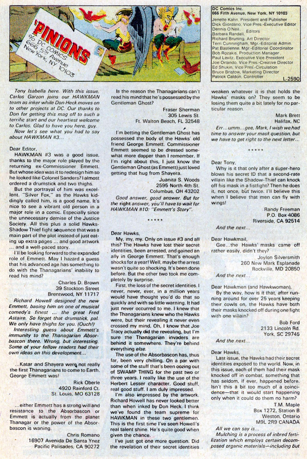 Hawkman (1986) Issue #7 #7 - English 26