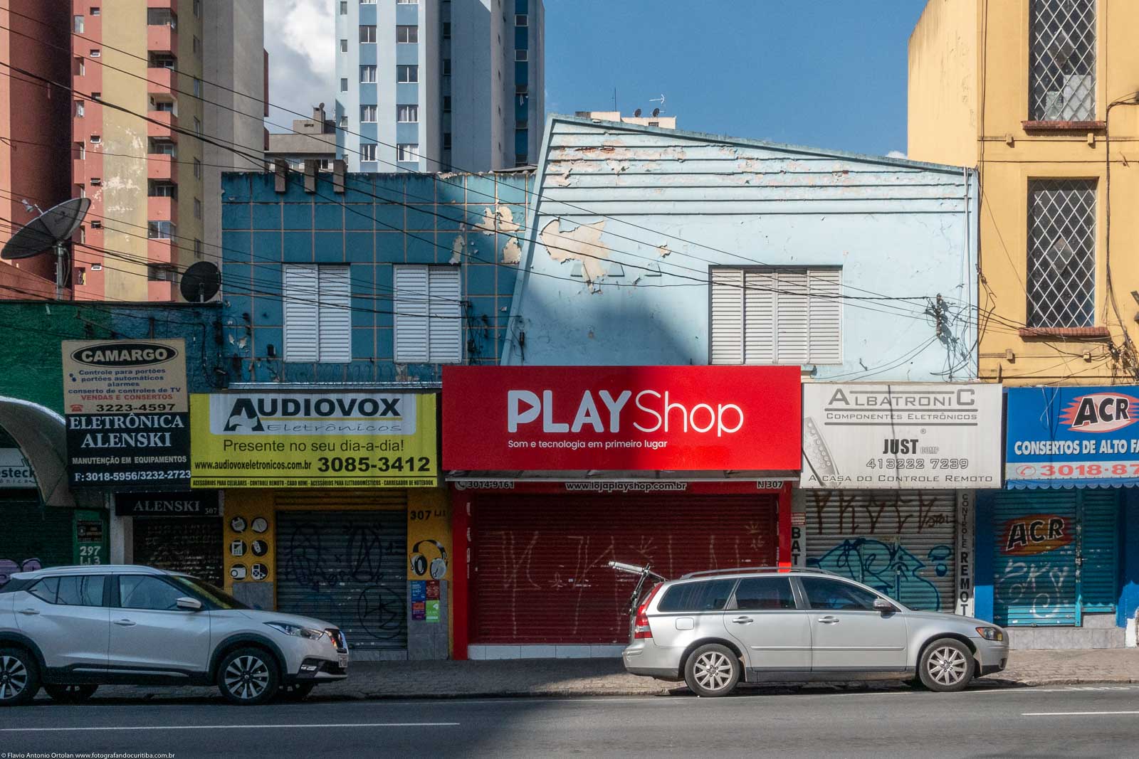 Fotografando Curitiba Um sobrado na 24 de Maio