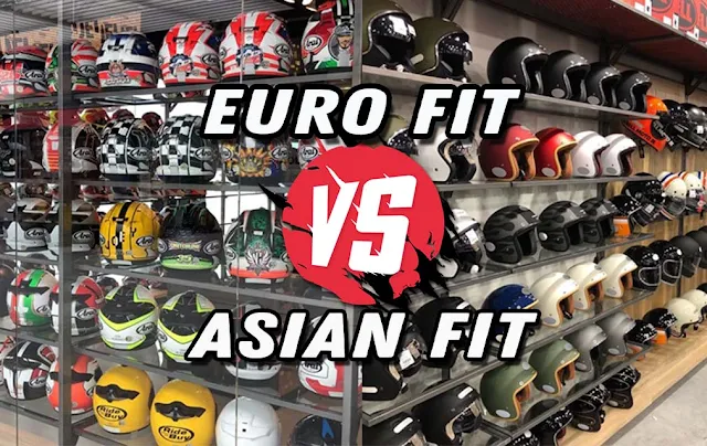 Perbedaan Euro Fit dengan Asian Fit Pada Helm