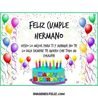 Feliz Cumpleaños Hermano