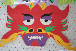 chinese paper cut crafts easy dragons dragon craft pink mama children kid visit project cutting construction appropriate elementary chine could