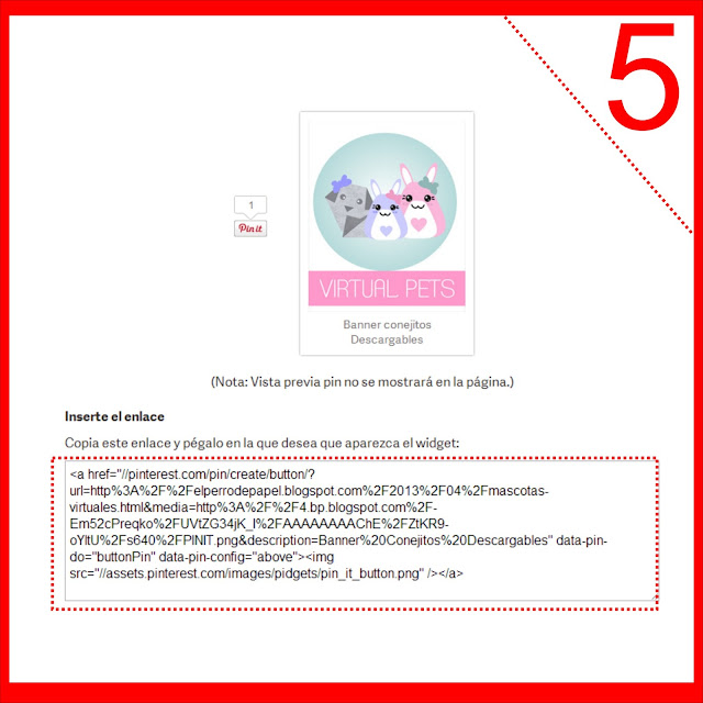 configurar botón pinterest para las imágenes de blogger