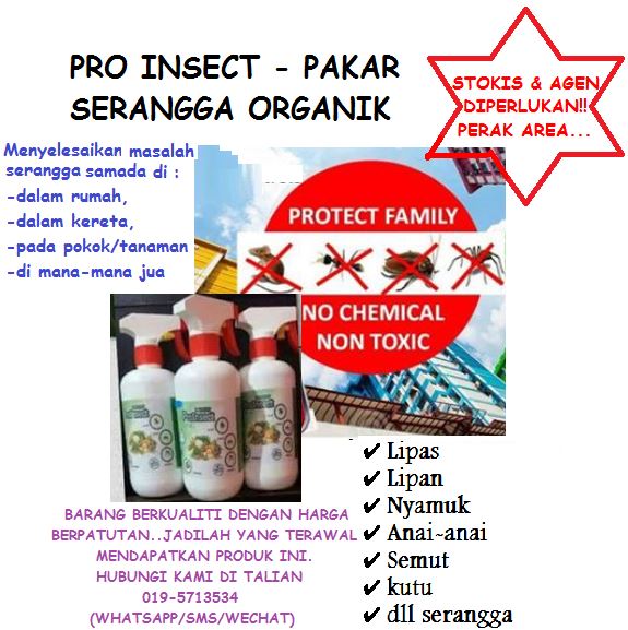 PRO INSECT Pakar Pembunuh Serangga secara Organik 